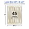 Avery Pearlized Ivory Barbell Labels with Sure Feed Technology, .5" x 2.5"